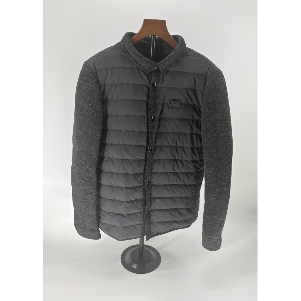 Philipp Plein Mens Down Puffer Jacket Black L